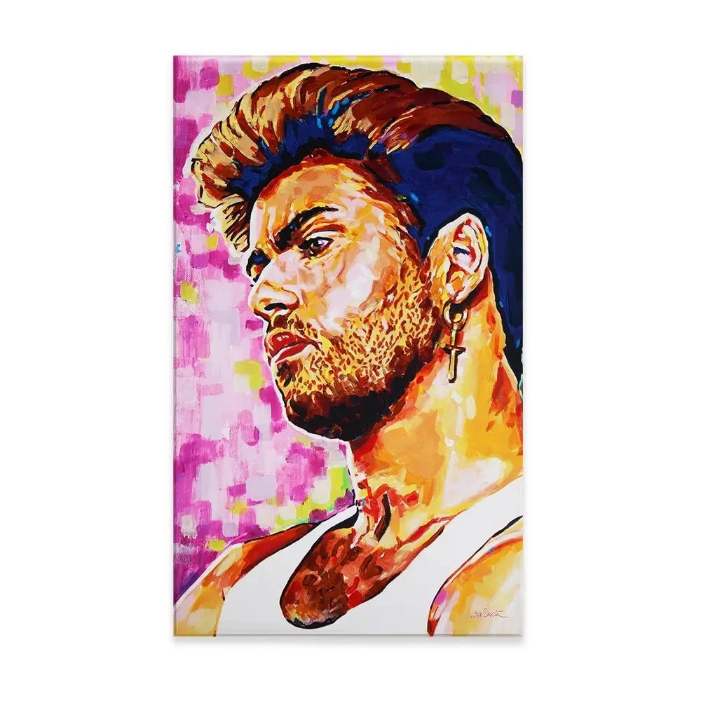 George Michael Canvas Print George Michael Canvas Print wall art product Juliet Stockton