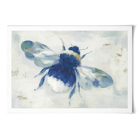 Gilded Bee Study Art Print Gilded Bee Study Art Print wall art product Chromatic Storm Studio