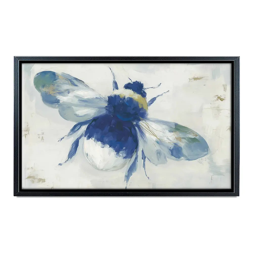 Gilded Bee Study Canvas Print Gilded Bee Study Canvas Print wall art product Chromatic Storm Studio