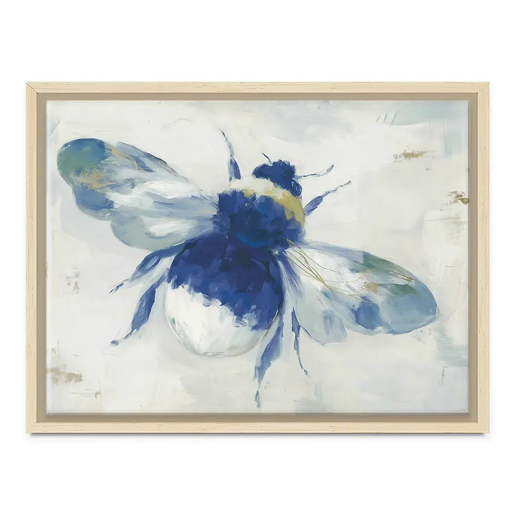 Gilded Bee Study Canvas Print Gilded Bee Study Canvas Print wall art product Chromatic Storm Studio