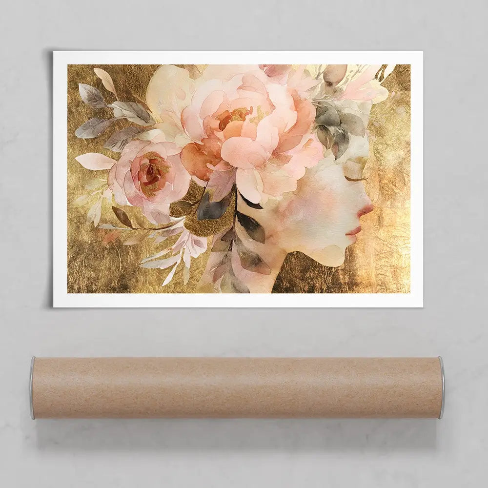 Gilded Bloom Art Print Gilded Bloom Art Print wall art product Svetlana Aleynikova