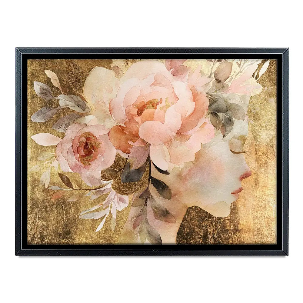 Gilded Bloom Canvas Print Gilded Bloom Canvas Print wall art product Svetlana Aleynikova
