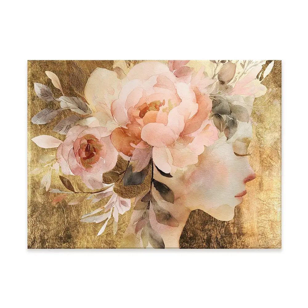 Gilded Bloom Canvas Print Gilded Bloom Canvas Print wall art product Svetlana Aleynikova