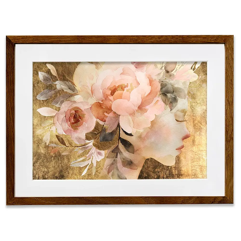 Gilded Bloom Framed Art Print Gilded Bloom Framed Art Print wall art product Svetlana Aleynikova
