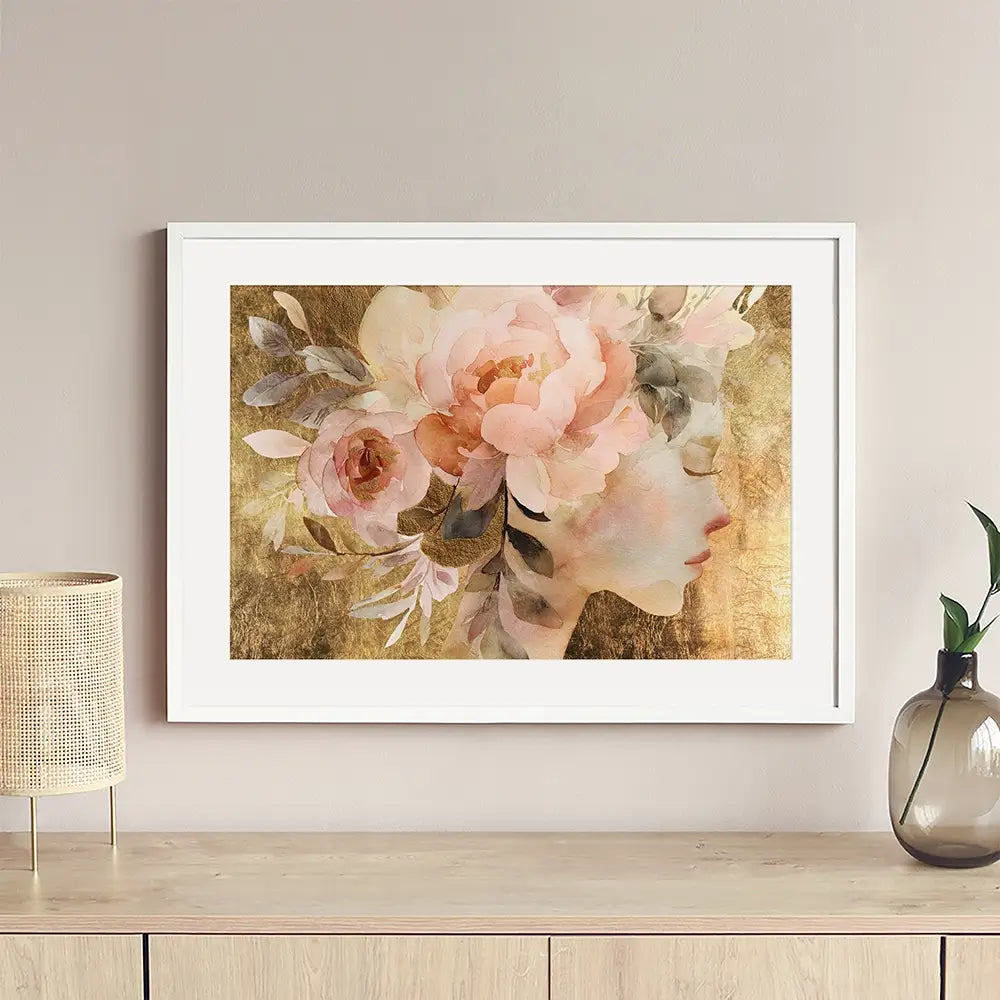 Gilded Bloom Framed Art Print Gilded Bloom Framed Art Print wall art product Svetlana Aleynikova