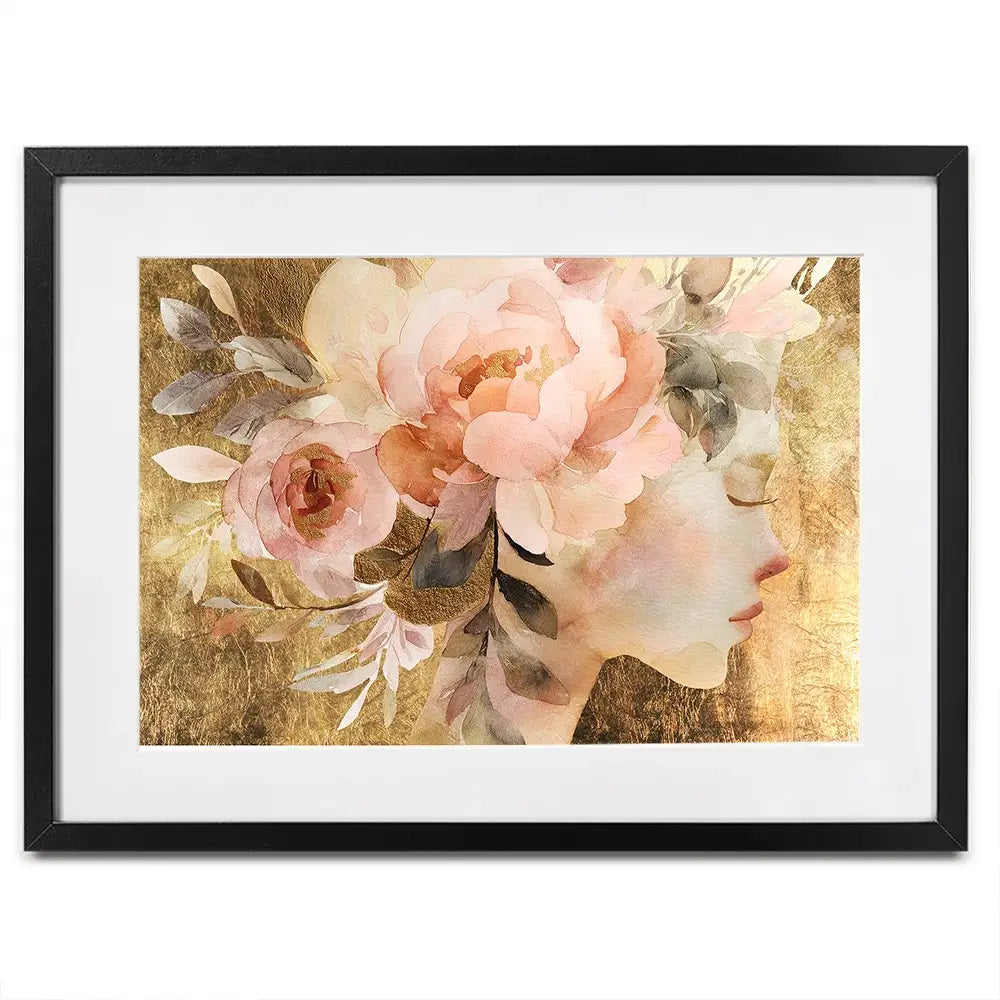 Gilded Bloom Framed Art Print Gilded Bloom Framed Art Print wall art product Svetlana Aleynikova
