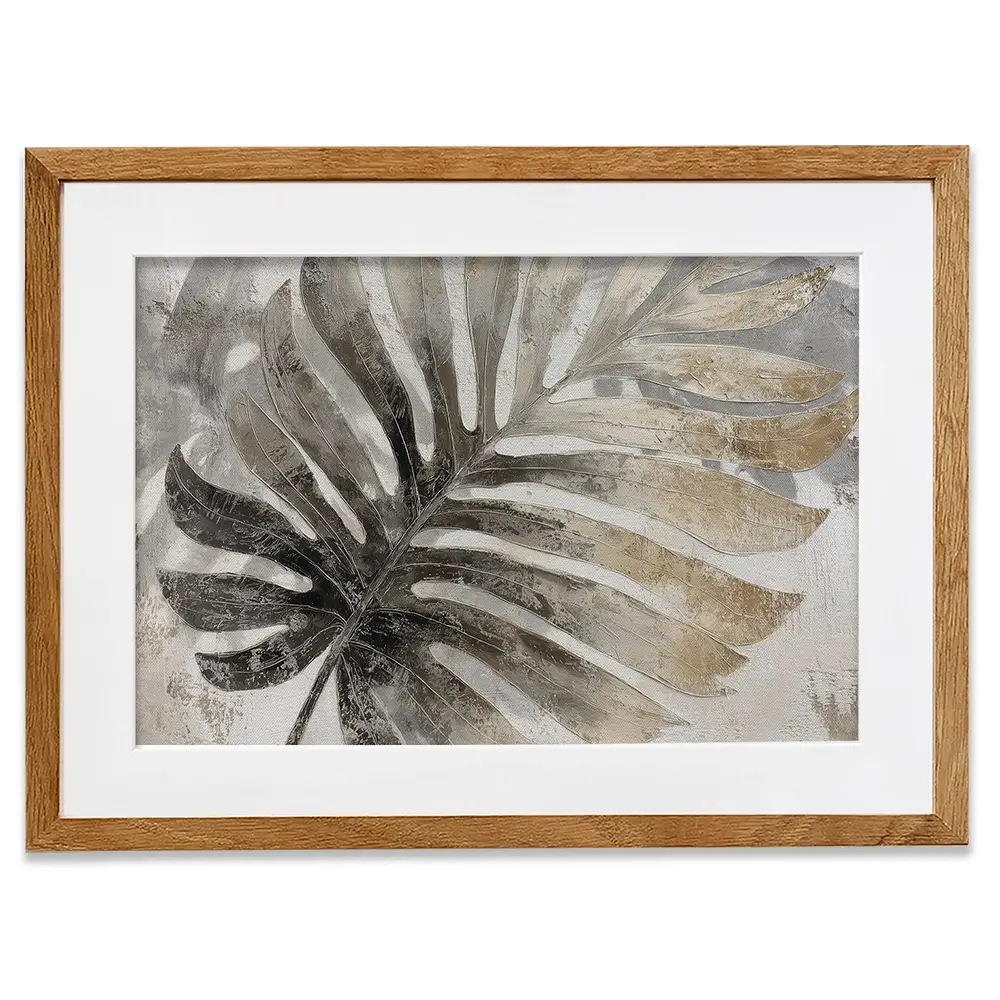 Gilded Frond Framed Art Print Gilded Frond Framed Art Print wall art product Svetlana Aleynikova