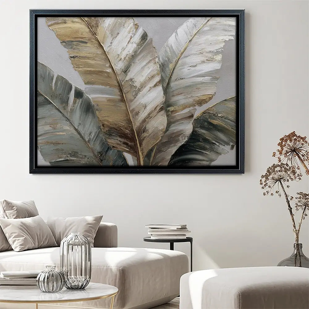 Gilded Leaves Canvas Print Gilded Leaves Canvas Print wall art product Svetlana Aleynikova