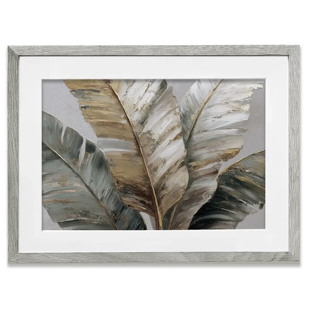 Gilded Leaves Framed Art Print Gilded Leaves Framed Art Print wall art product Svetlana Aleynikova