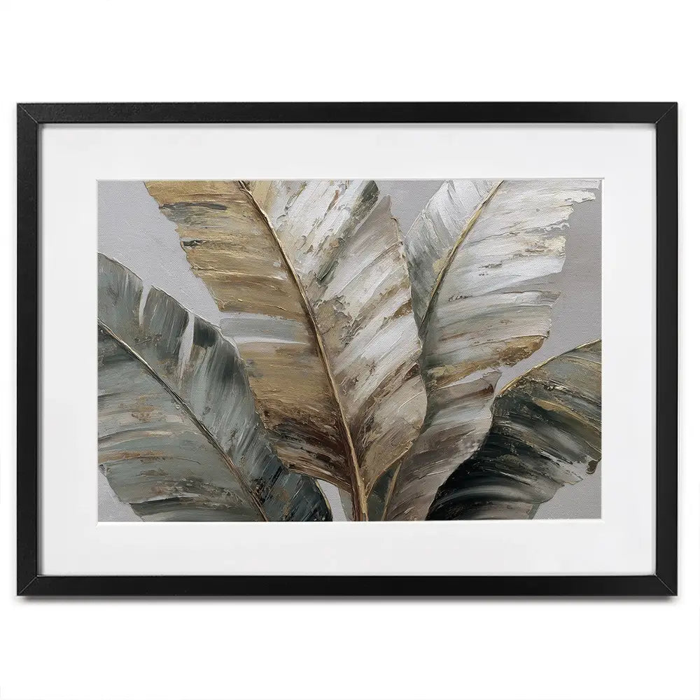 Gilded Leaves Framed Art Print Gilded Leaves Framed Art Print wall art product Svetlana Aleynikova