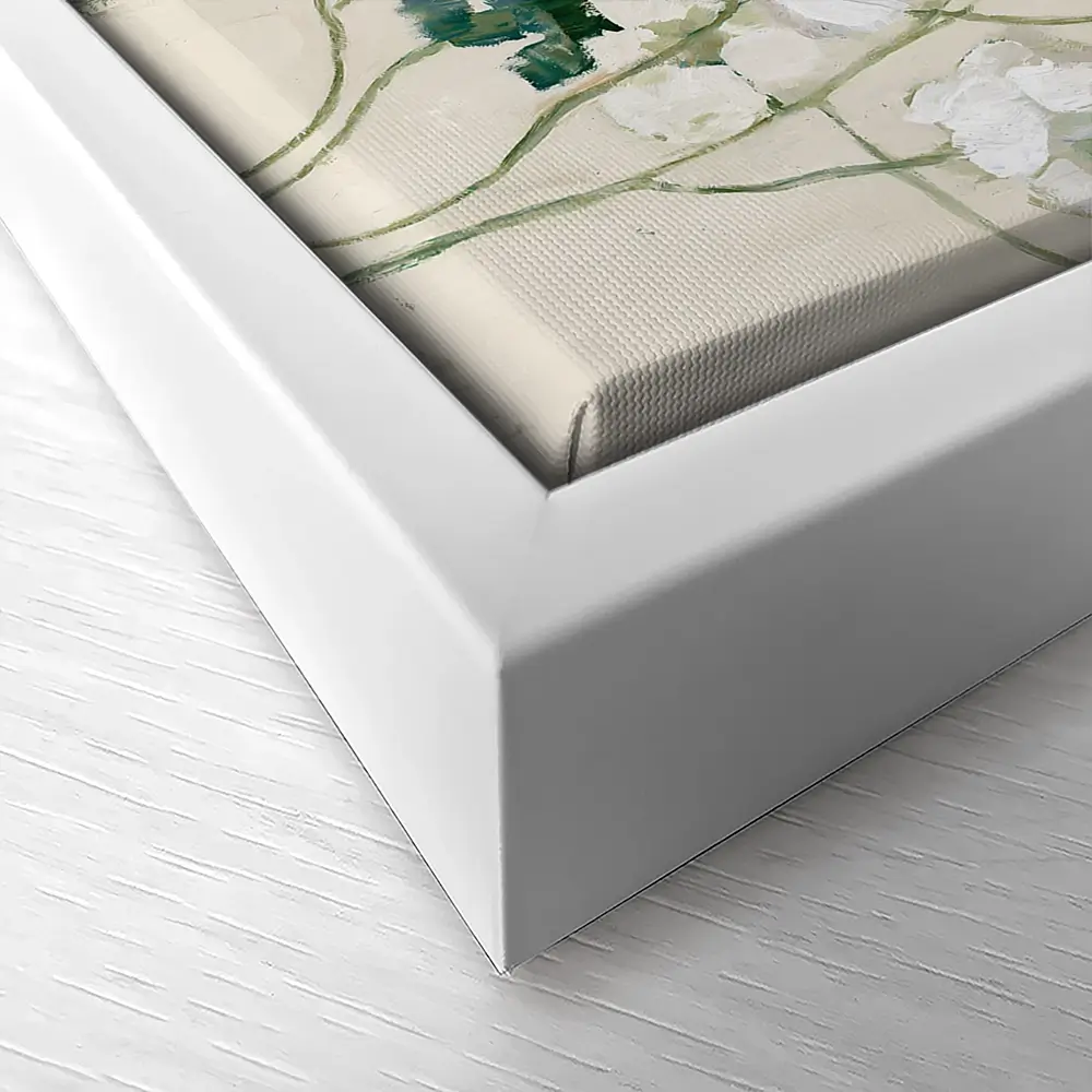 Gilded Maze Blooms Canvas Print Gilded Maze Blooms Canvas Print wall art product Chromatic Storm Studio