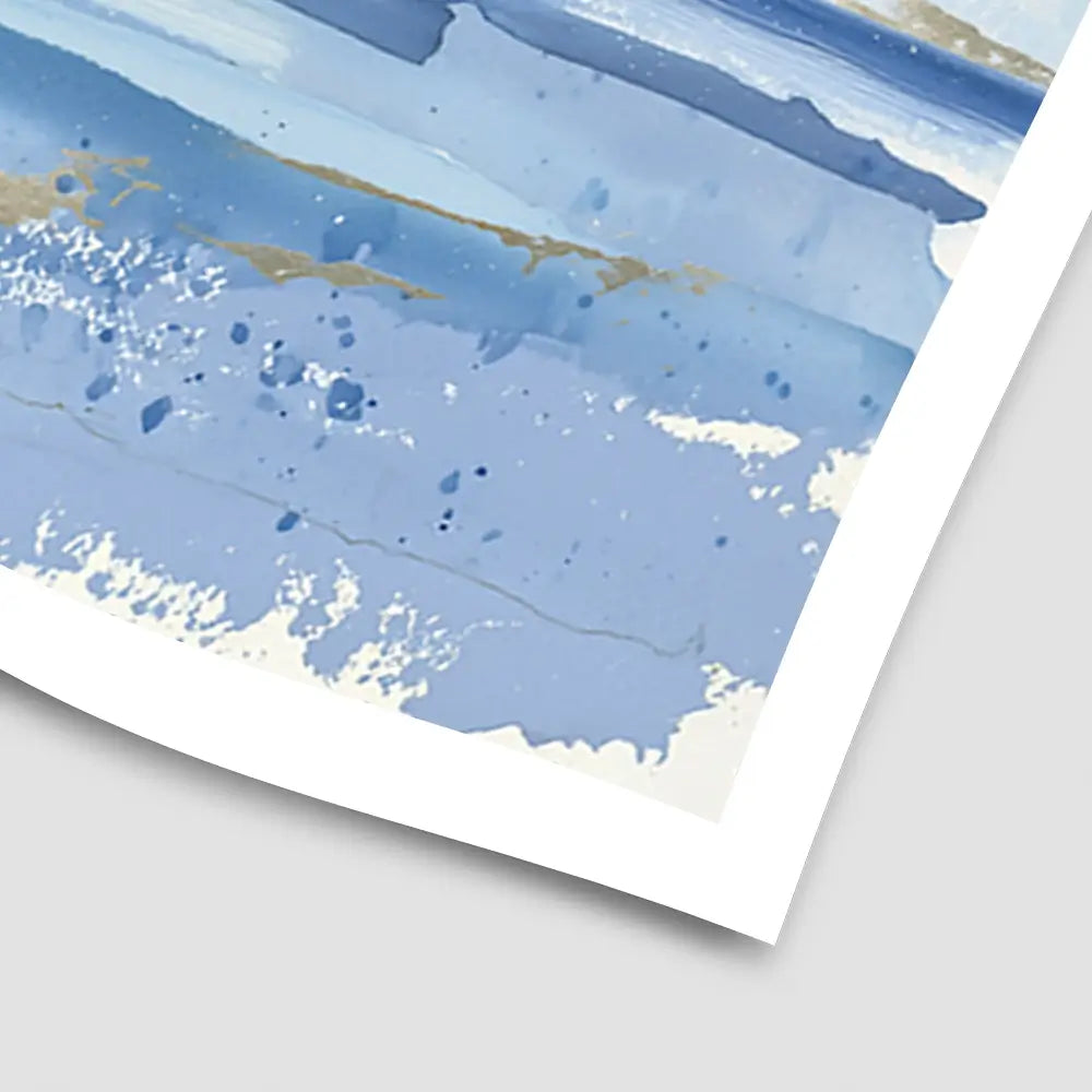 Gilded Sea Horizon Art Print Gilded Sea Horizon Art Print wall art product Chromatic Storm Studio