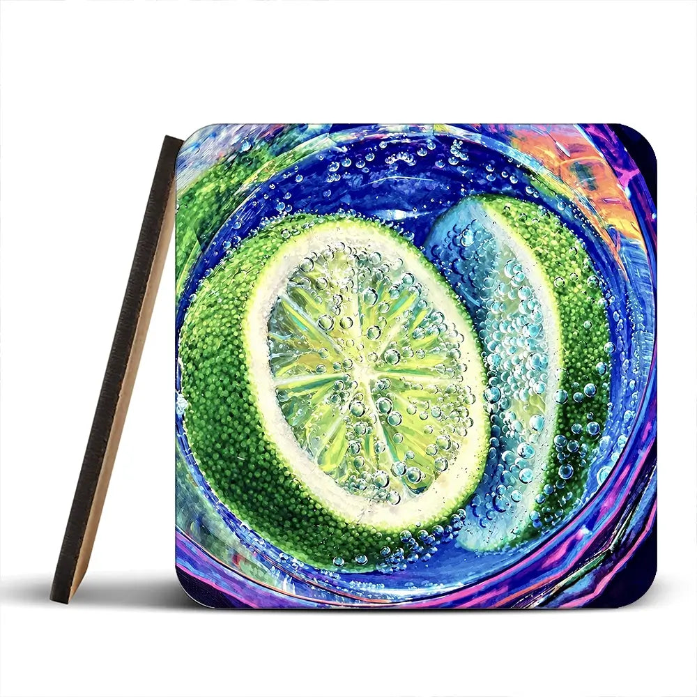 Gin And Tonic Cocktail Coaster Set Gin And Tonic Cocktail Coaster Set wall art product David Alexander Elder