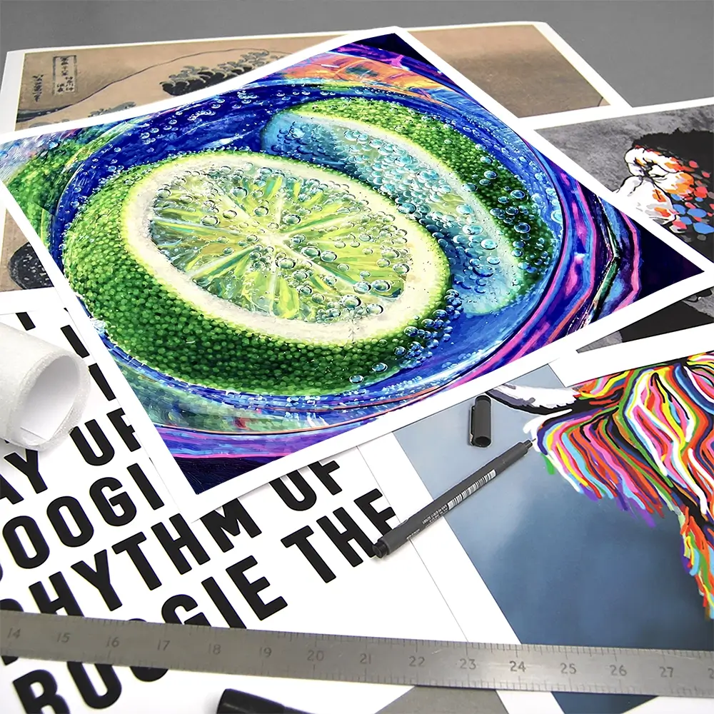 Gin And Tonic Cocktail Square Art Print Gin And Tonic Cocktail Square Art Print wall art product David Alexander Elder