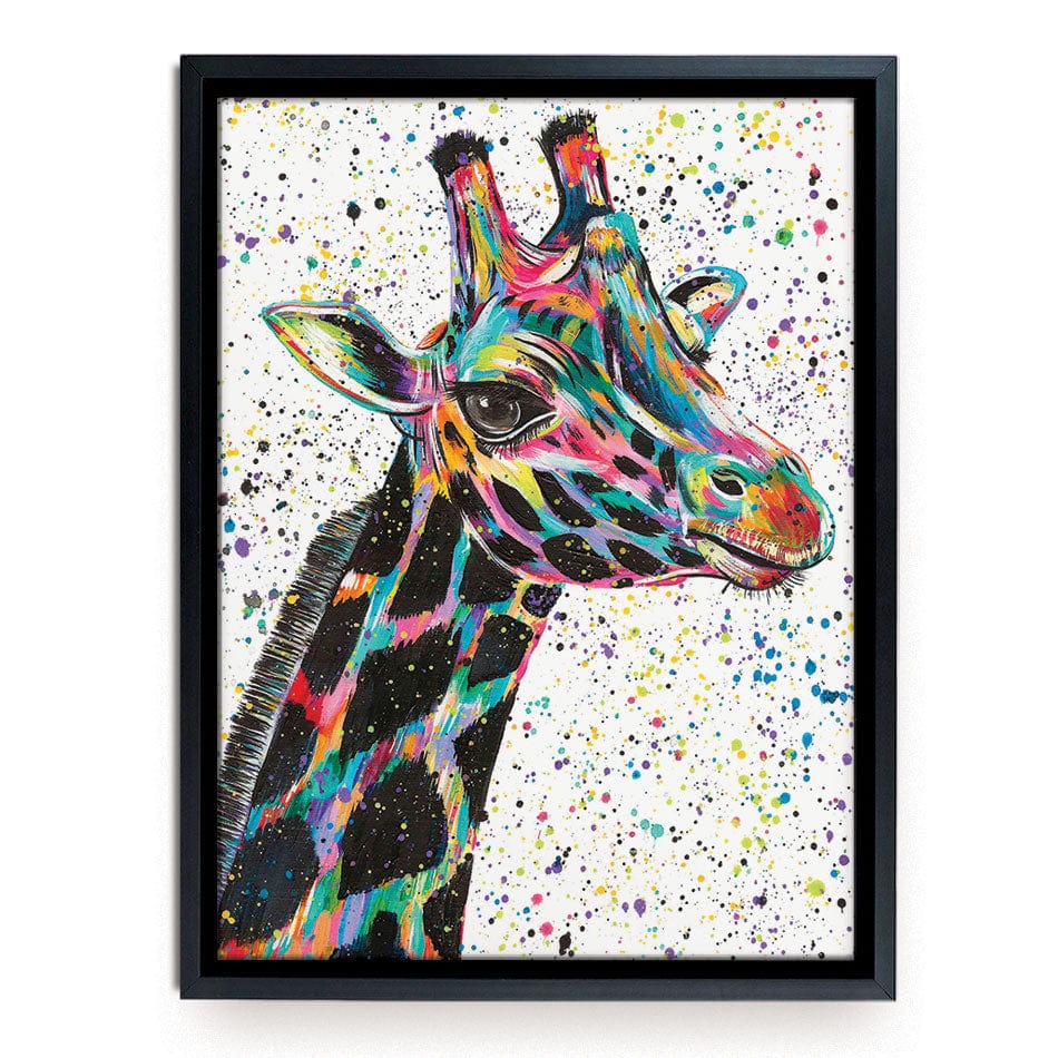 Giraffe Nora Canvas Print wall art product Emma LC Art