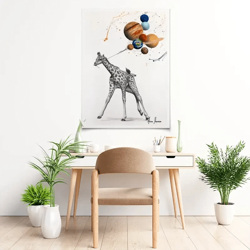 Giraffe Universe Art Print Giraffe Universe Art Print wall art product Ashvin Harrison