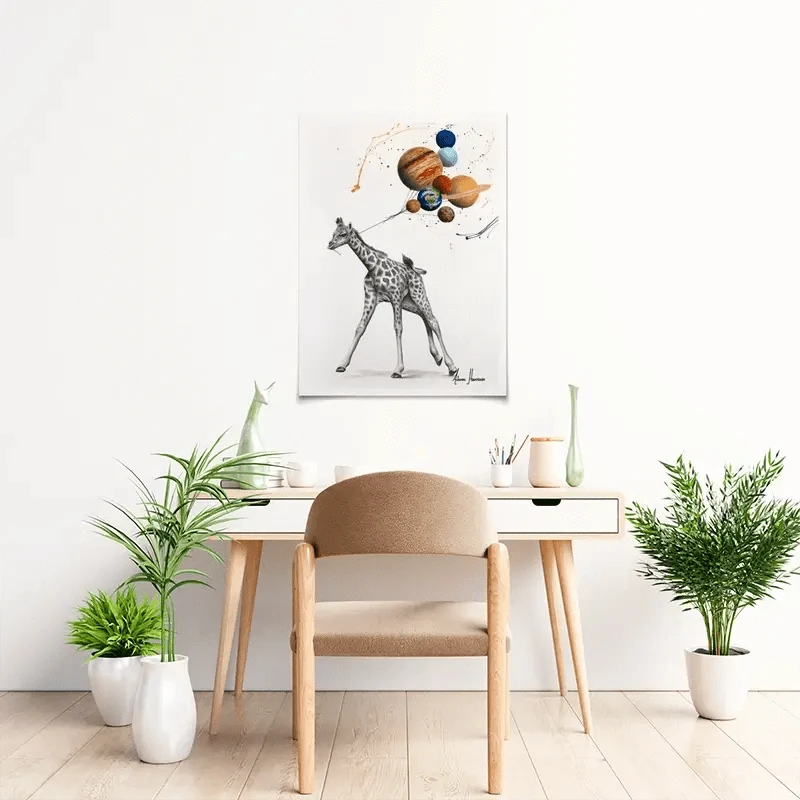 Giraffe Universe Art Print Giraffe Universe Art Print wall art product Ashvin Harrison