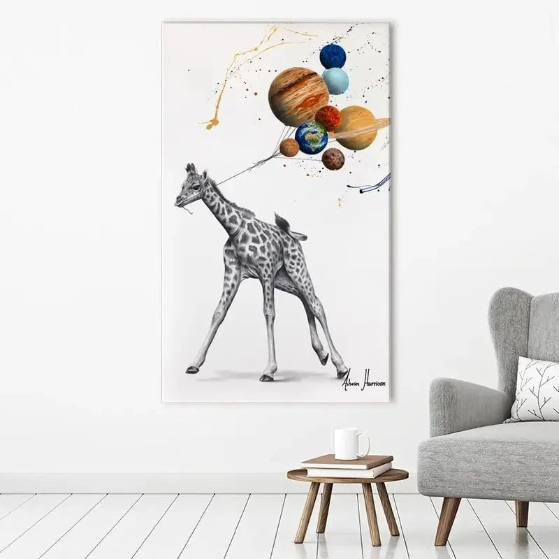 Giraffe Universe Canvas Print Giraffe Universe Canvas Print wall art product Ashvin Harrison