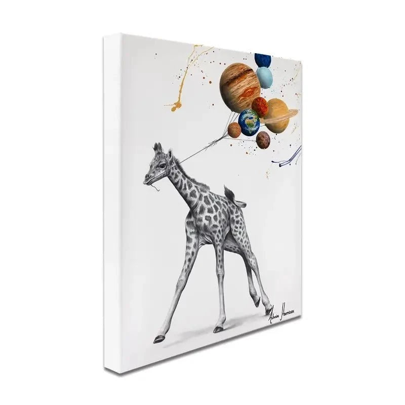 Giraffe Universe Canvas Print Giraffe Universe Canvas Print wall art product Ashvin Harrison
