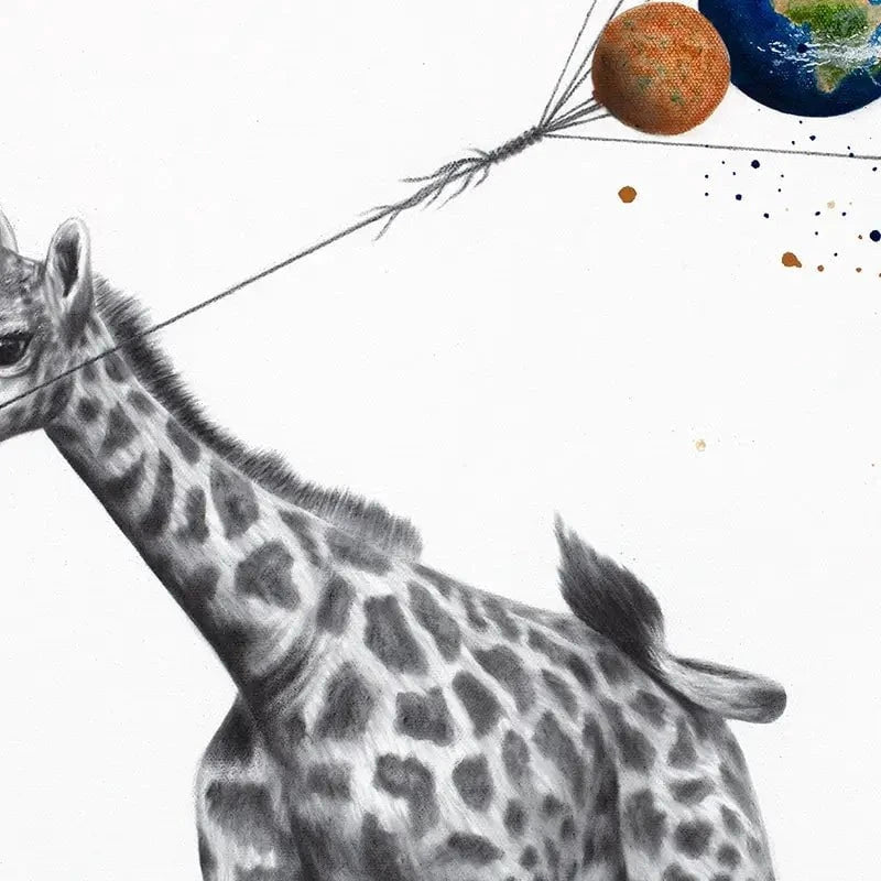 Giraffe Universe Canvas Print Giraffe Universe Canvas Print wall art product Ashvin Harrison