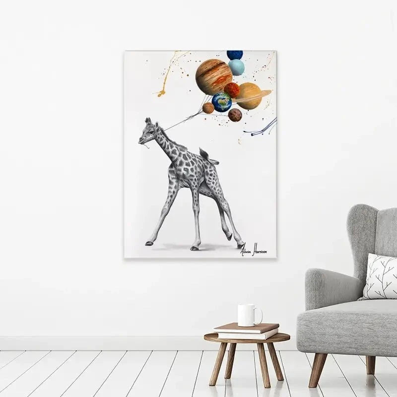 Giraffe Universe Canvas Print Giraffe Universe Canvas Print wall art product Ashvin Harrison