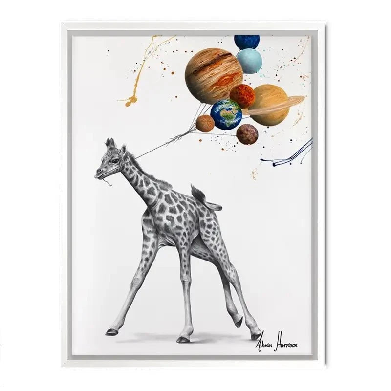 Giraffe Universe Canvas Print Giraffe Universe Canvas Print wall art product Ashvin Harrison