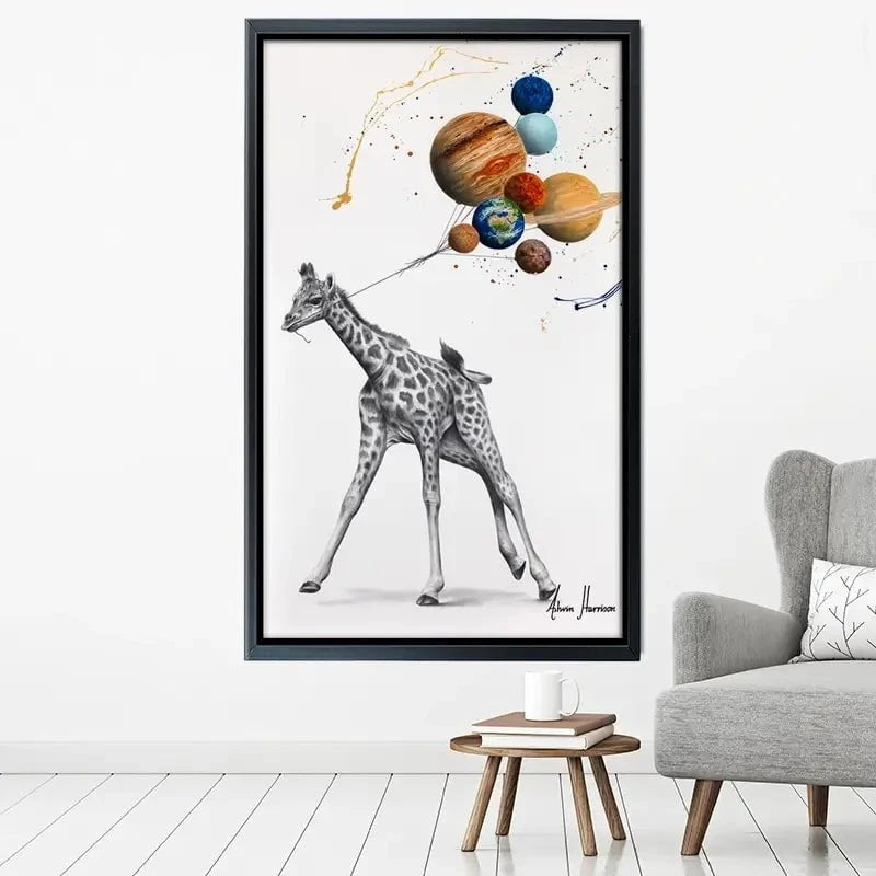 Giraffe Universe Canvas Print Giraffe Universe Canvas Print wall art product Ashvin Harrison