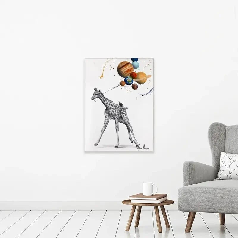 Giraffe Universe Canvas Print Giraffe Universe Canvas Print wall art product Ashvin Harrison