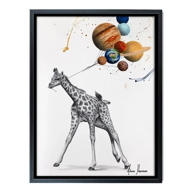 Giraffe Universe Canvas Print Giraffe Universe Canvas Print wall art product Ashvin Harrison