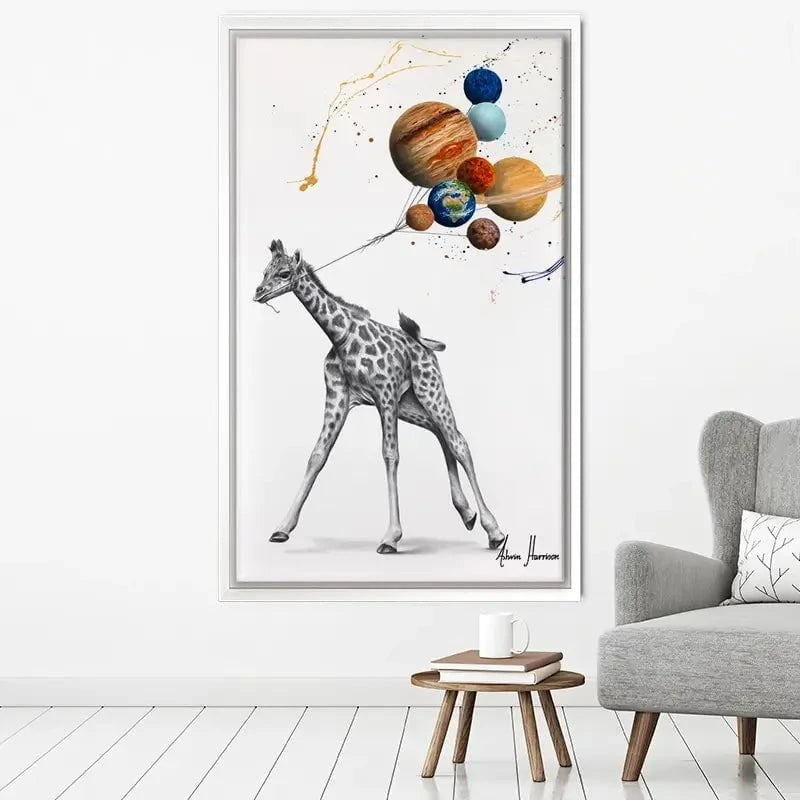 Giraffe Universe Canvas Print Giraffe Universe Canvas Print wall art product Ashvin Harrison