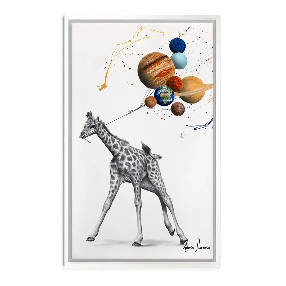 Giraffe Universe Canvas Print Giraffe Universe Canvas Print wall art product Ashvin Harrison