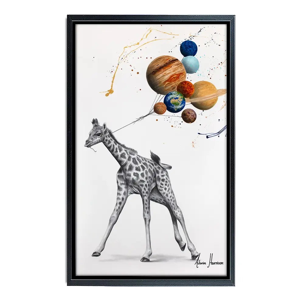 Giraffe Universe Canvas Print Giraffe Universe Canvas Print wall art product Ashvin Harrison