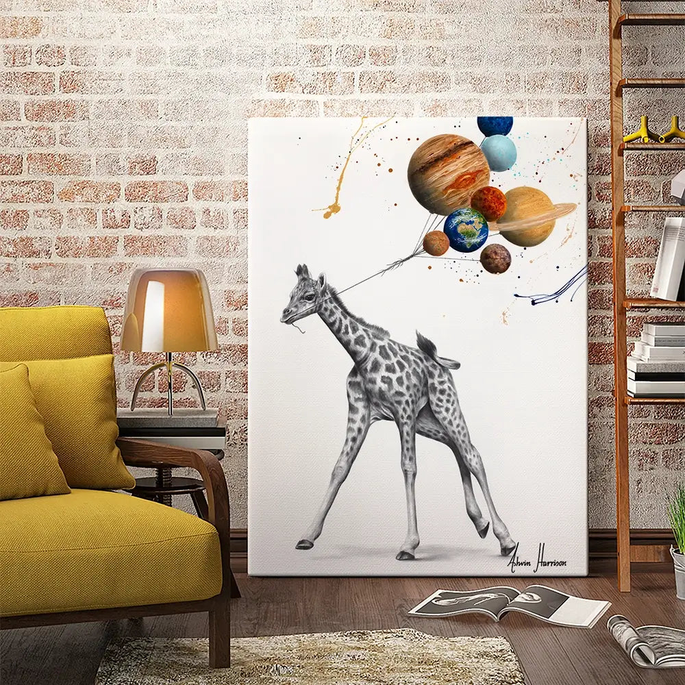 Giraffe Universe Canvas Print Giraffe Universe Canvas Print wall art product Ashvin Harrison