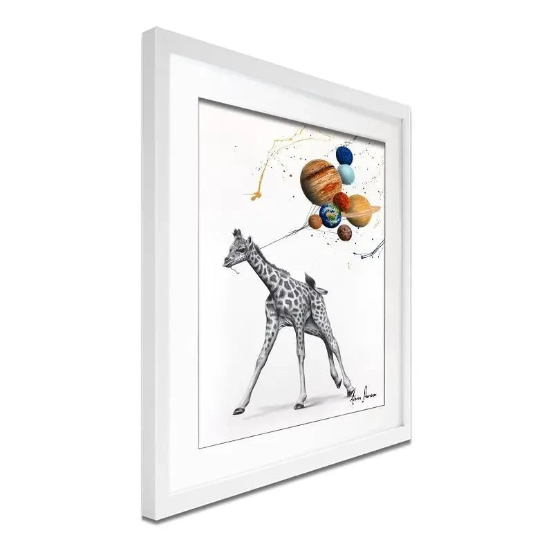 Giraffe Universe Framed Art Print Giraffe Universe Framed Art Print wall art product Ashvin Harrison
