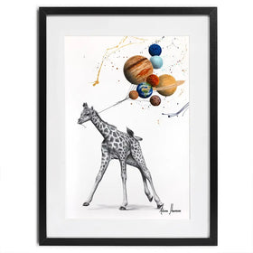 Giraffe Universe Framed Art Print Giraffe Universe Framed Art Print wall art product Ashvin Harrison