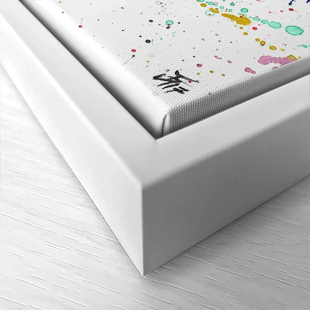 Giraffes Together Canvas Print Giraffes Together Canvas Print wall art product Jamie Taylor