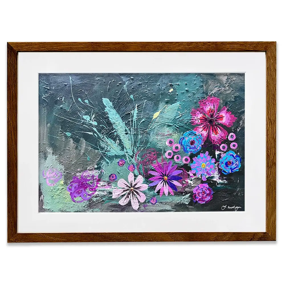 Give Me One More Chance Framed Art Print Give Me One More Chance Framed Art Print wall art product Jo Mulligan