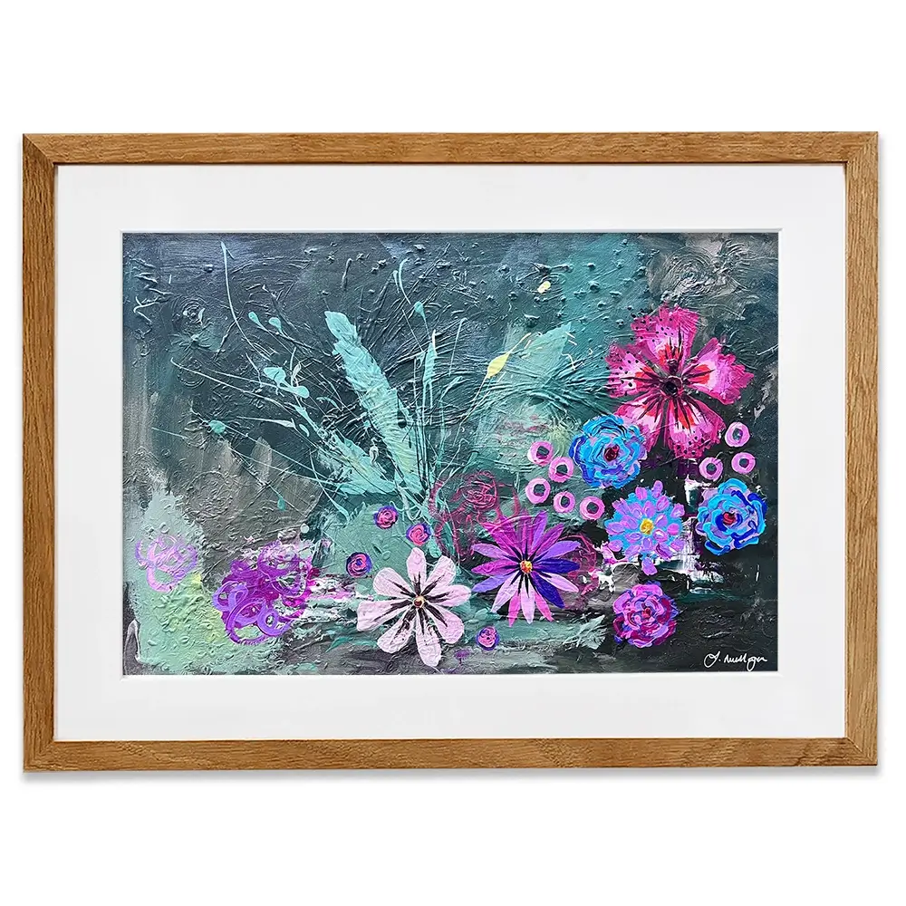 Give Me One More Chance Framed Art Print Give Me One More Chance Framed Art Print wall art product Jo Mulligan