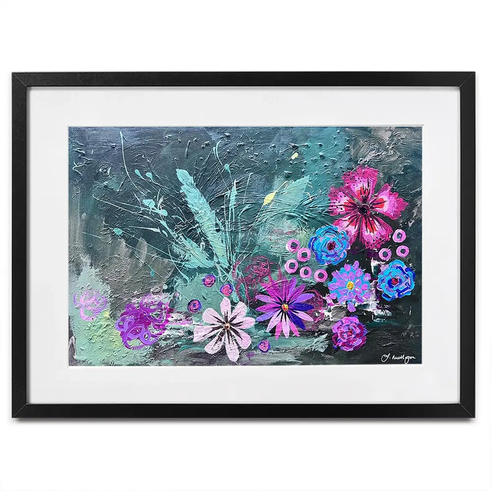 Give Me One More Chance Framed Art Print Give Me One More Chance Framed Art Print wall art product Jo Mulligan