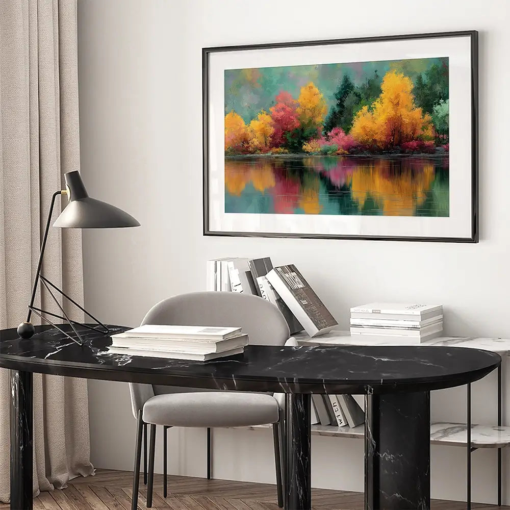 Glencoe Lochan Framed Art Print Glencoe Lochan Framed Art Print wall art product David Alexander Elder