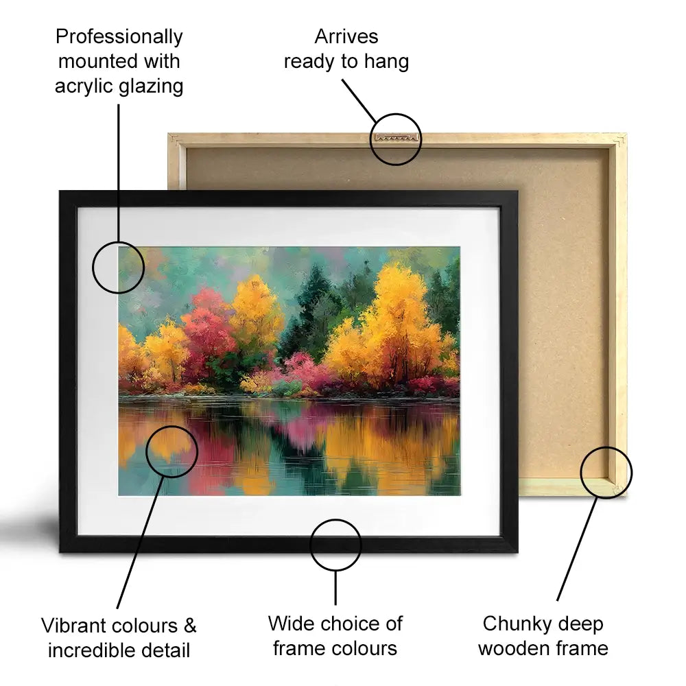 Glencoe Lochan Framed Art Print Glencoe Lochan Framed Art Print wall art product David Alexander Elder