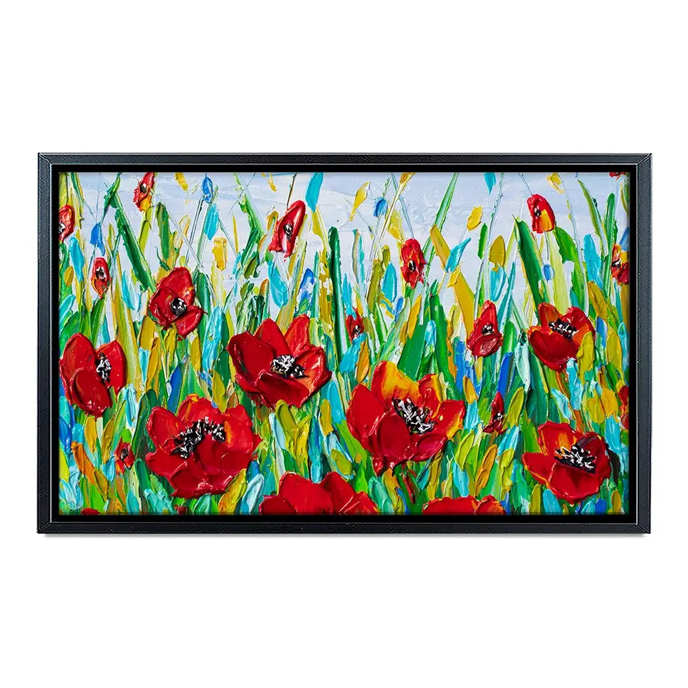 Glorious Poppies Canvas Print Glorious Poppies Canvas Print wall art product Olga Tkachyk