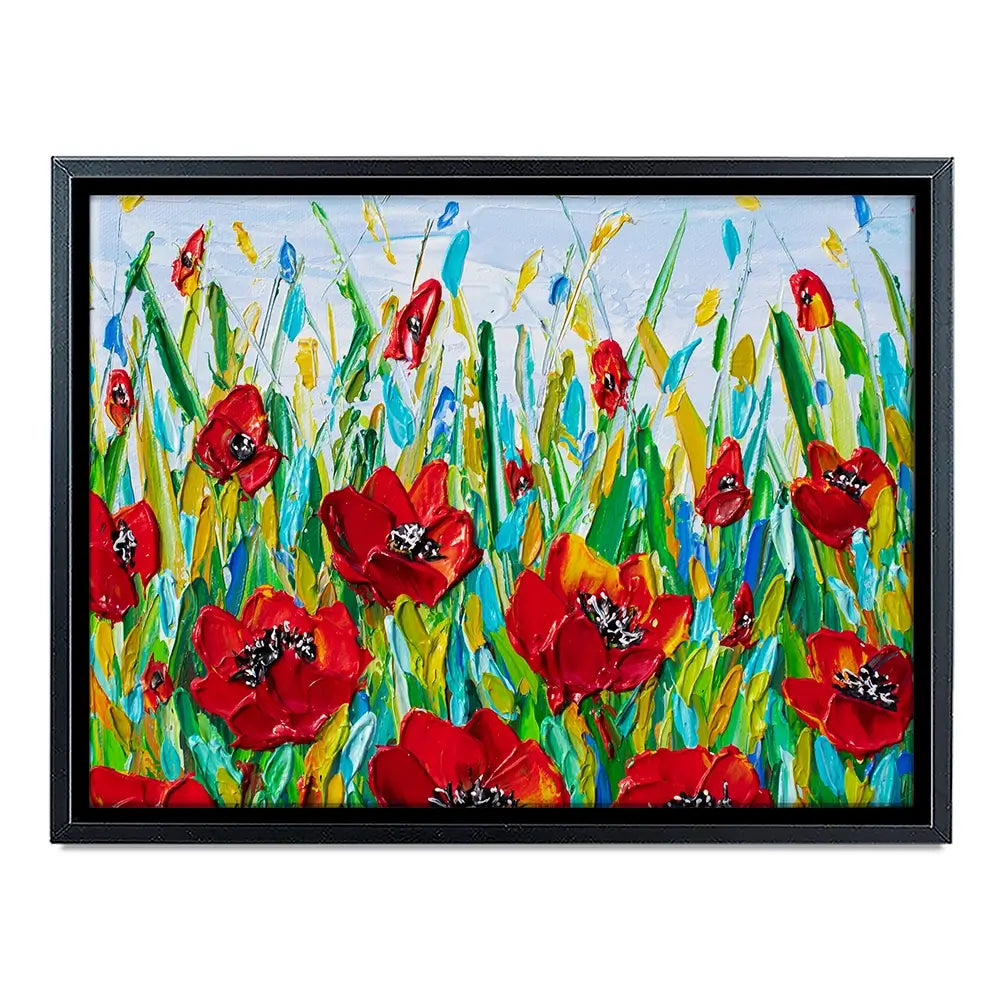 Glorious Poppies Canvas Print Glorious Poppies Canvas Print wall art product Olga Tkachyk