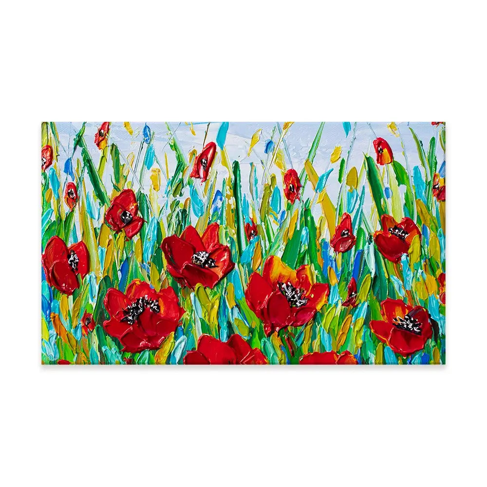 Glorious Poppies Canvas Print Glorious Poppies Canvas Print wall art product Olga Tkachyk