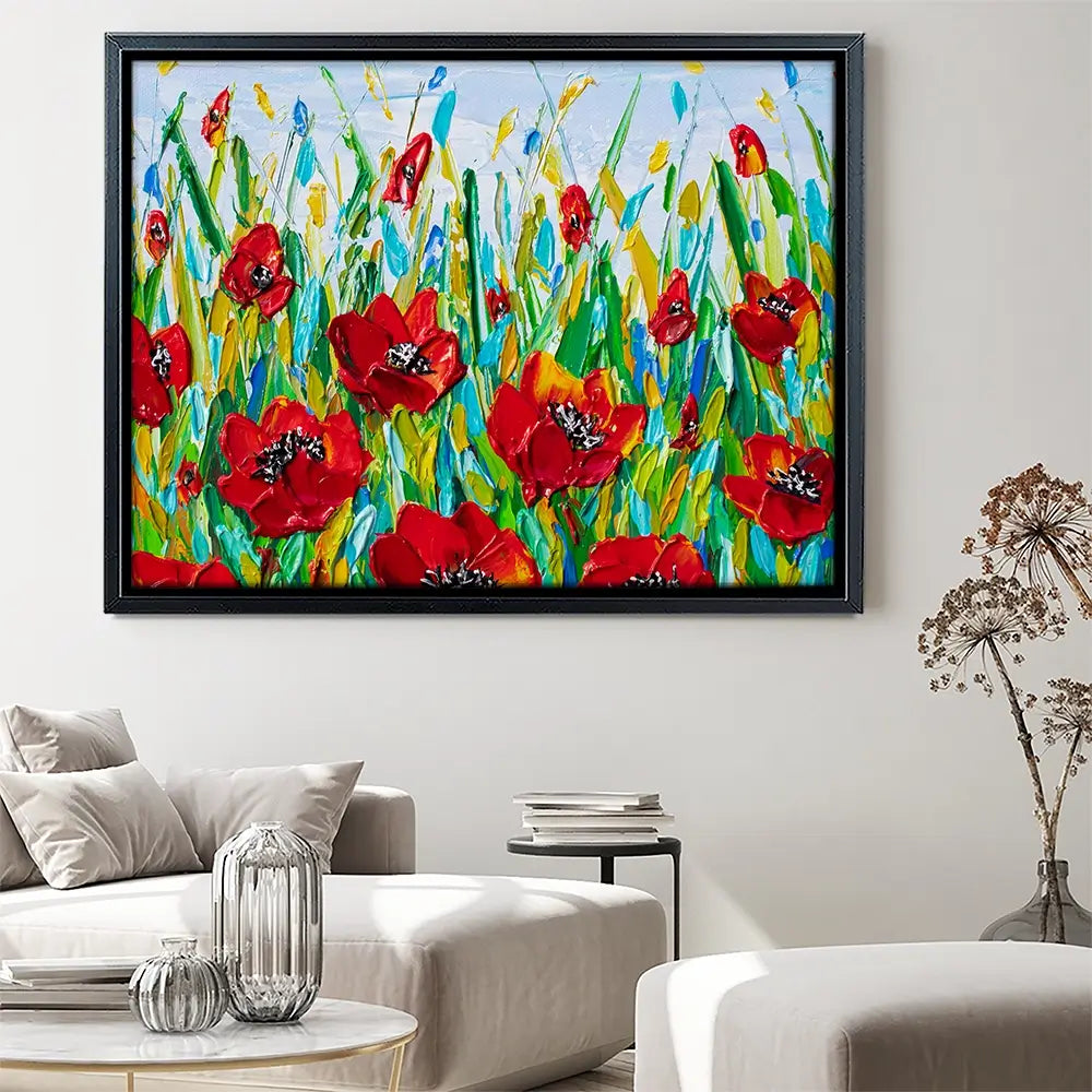 Glorious Poppies Canvas Print Glorious Poppies Canvas Print wall art product Olga Tkachyk