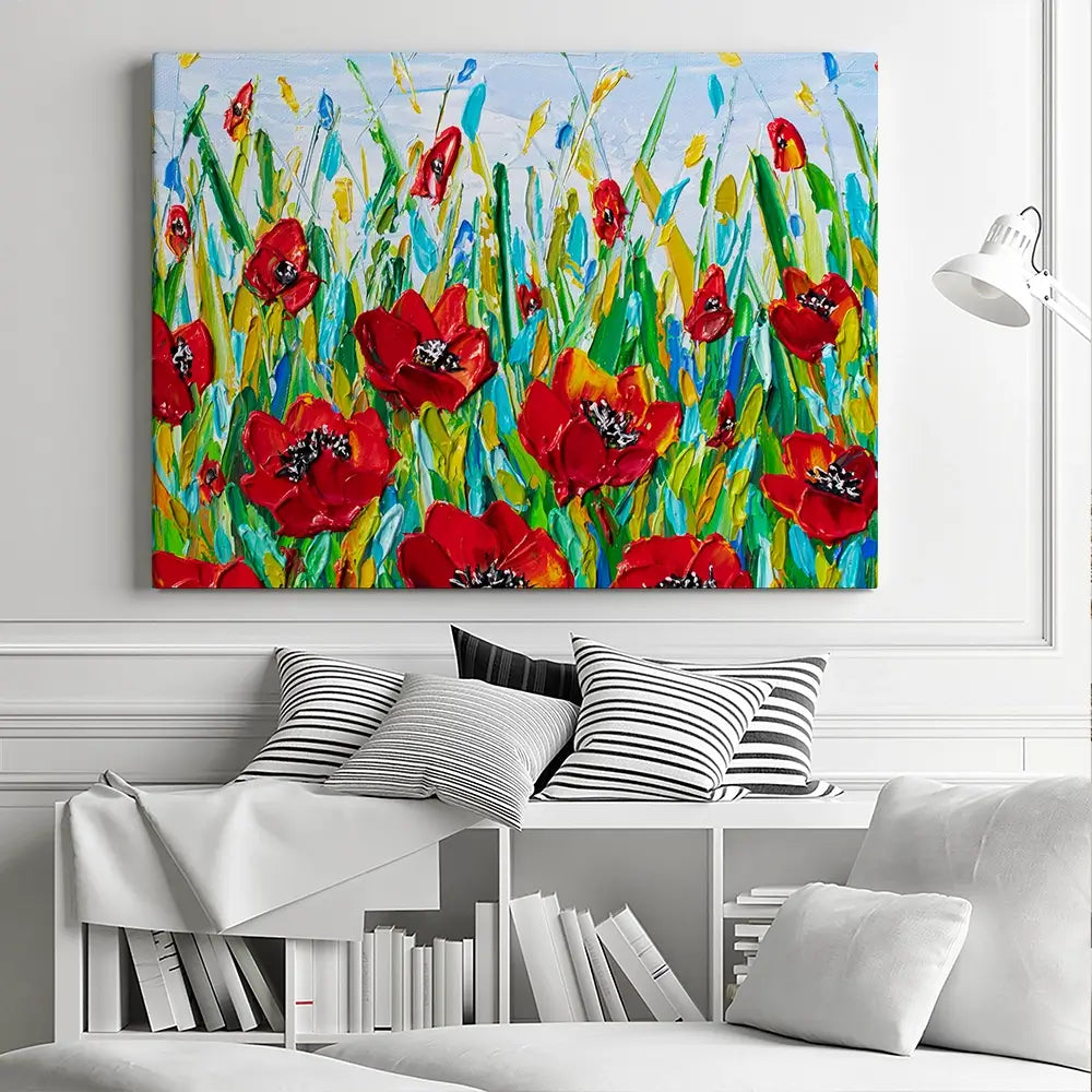 Glorious Poppies Canvas Print Glorious Poppies Canvas Print wall art product Olga Tkachyk