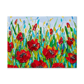 Glorious Poppies Canvas Print Glorious Poppies Canvas Print wall art product Olga Tkachyk