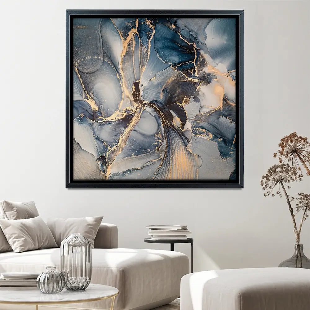Glowing Marble Square Canvas Print Glowing Marble Square Canvas Print wall art product coldsun777 / Shutterstock
