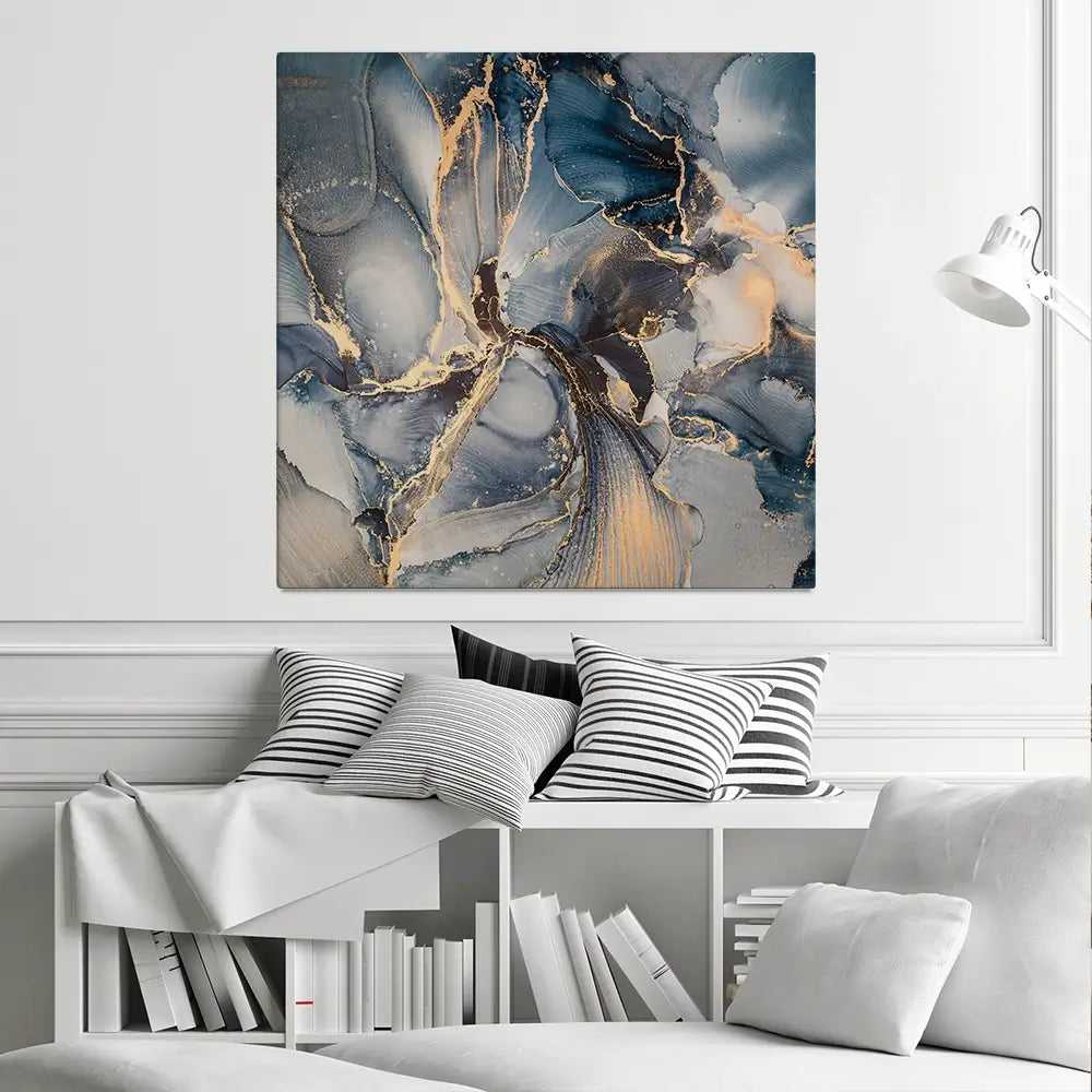 Glowing Marble Square Canvas Print Glowing Marble Square Canvas Print wall art product coldsun777 / Shutterstock