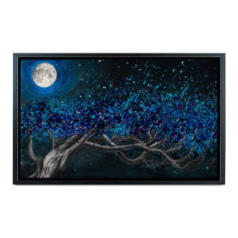 Glowing Midnight Tree Oversized Canvas Print Glowing Midnight Tree Oversized Canvas Print wall art product Ashvin Harrison